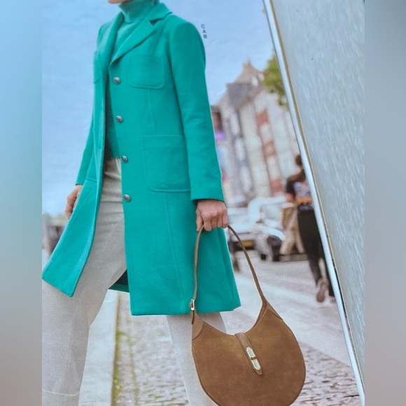 VINTAGE STRUCTURED One Button Lined Rayon Blazer by Reitman’s Ptp 18” - Picture 10 of 10